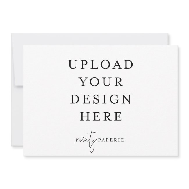 5" X 7" Landscape Invitations