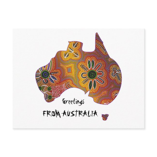 Aboriginal Artwork Postinvitations