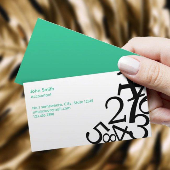 Accounting Bookkeeping Random Numbers Business Invitations