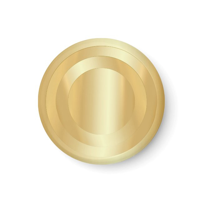 Add Your Text Custom Gold Look Glamorous Template Magnet