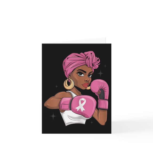 African Breast Cancer Awareness Survivor Queen T-s Invitations