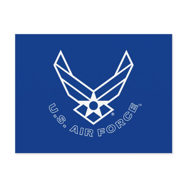 Air Force Logo - Blue Postinvitations