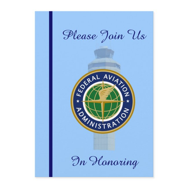 Air Traffic Control Retirement Invitation