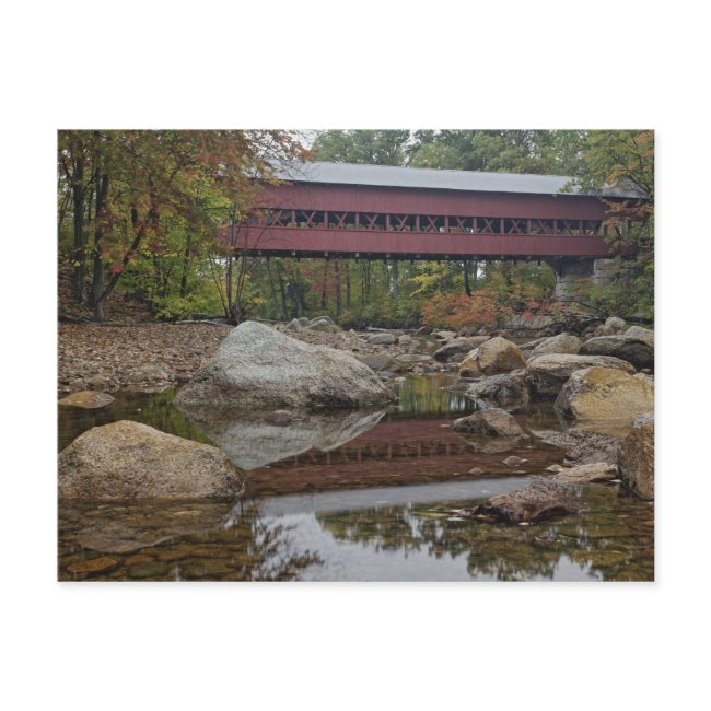 Albany Bridge, Just Off The Kancamagus Postinvitations