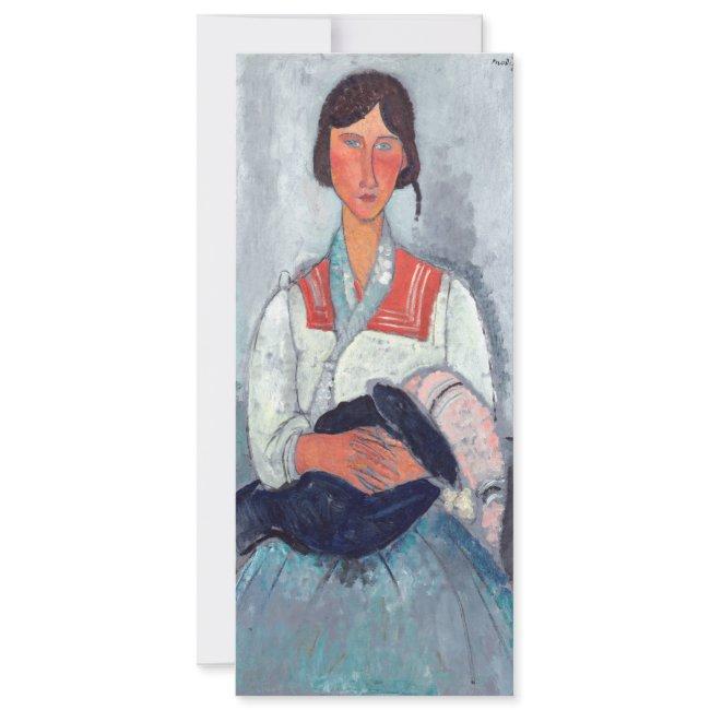 Amedeo Modigliani - Gypsy Woman With Baby Invitation