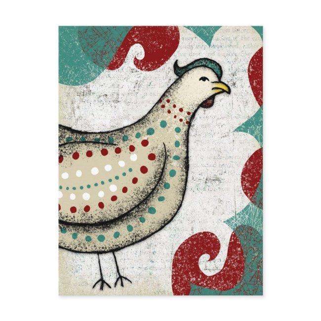 An Unserious Chicken Postinvitations