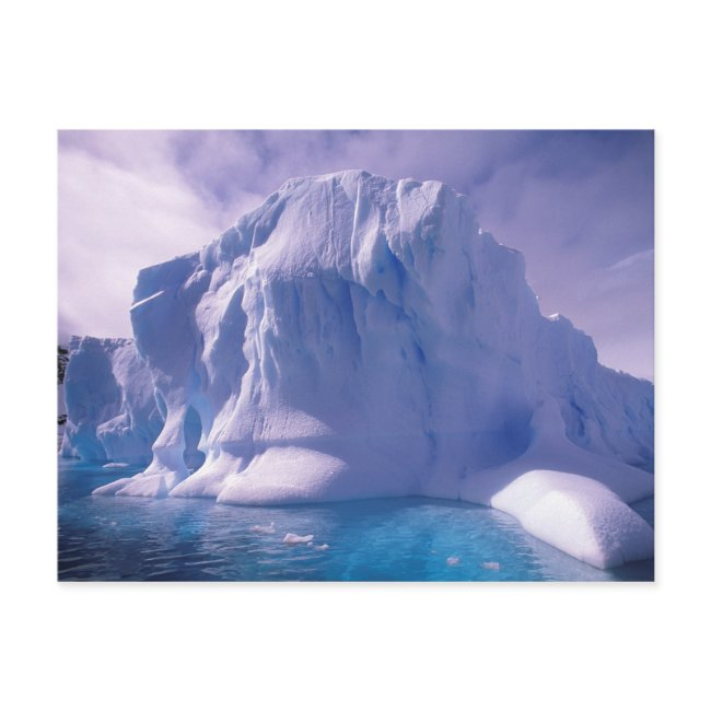 Antarctica. Antarctic Icescapes Postinvitations