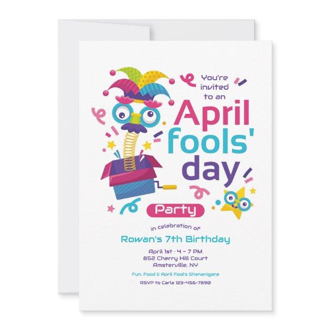 April Fool's Day Party Invitation