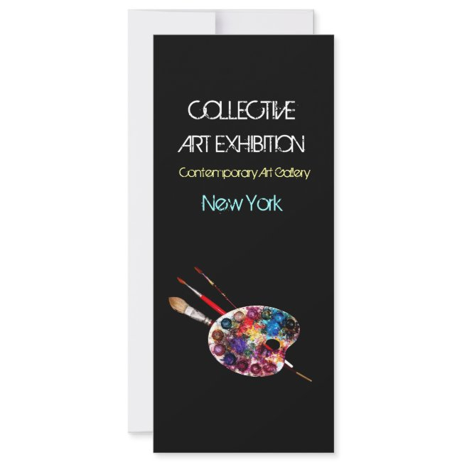 Artist Color Palette Art Show Gallery Exhibition