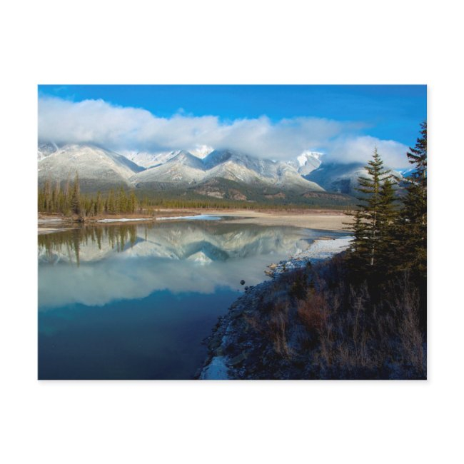 Athabasca River, Jasper National Park, Alberta Postinvitations