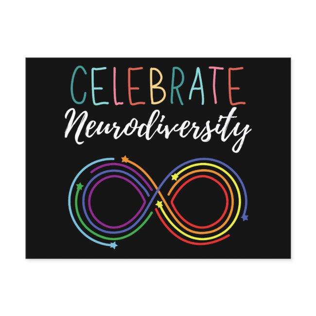 Autism Awareness Month Celebrate Neurodiversity Announcement Postinvitations