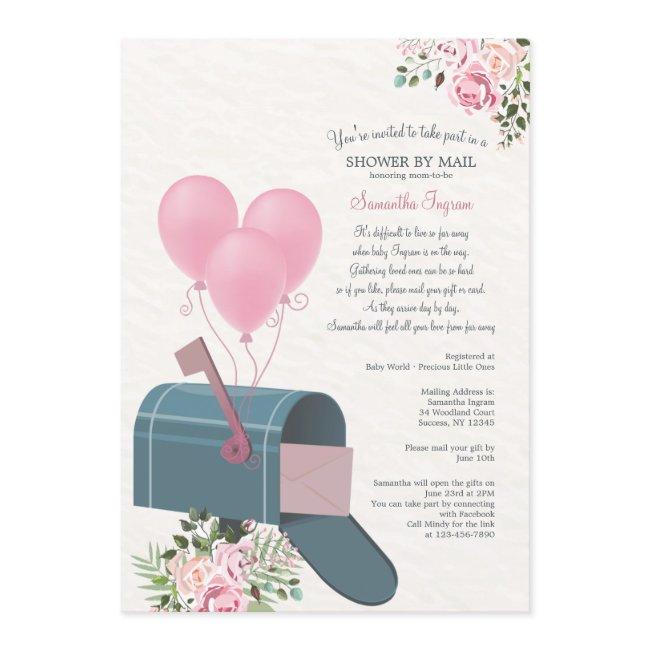 Baby Girl Long Distance Shower Invitation
