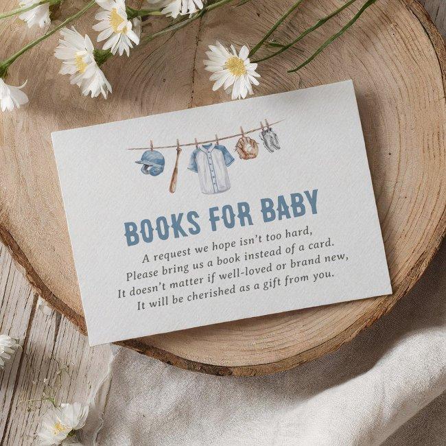 Baseball Baby Shower Books For Baby Enclosure Invitations