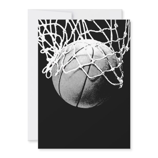 Basketball Invites - Basketball Invitation