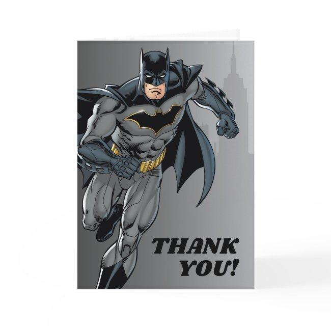 Batman | Chalkboard Happy Birthday Thank You
