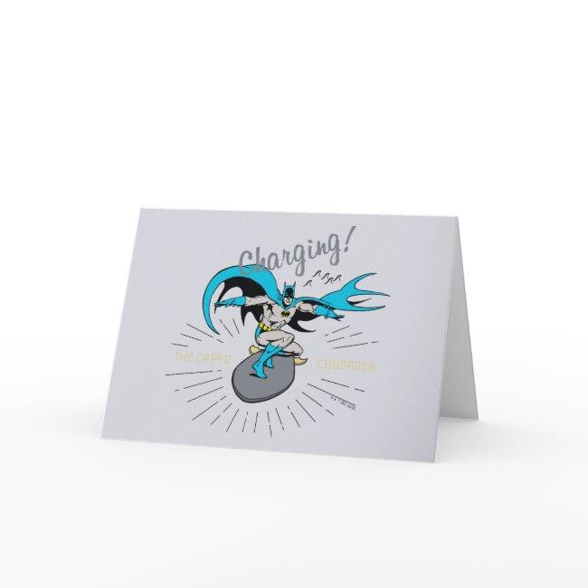 Batman Surfing - Charging! Invitations