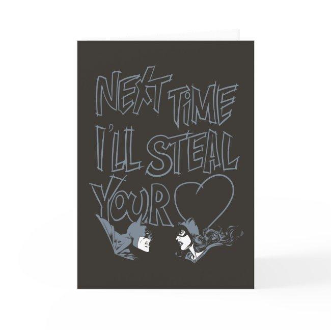 Batman Valentine |catwoman - I'll Steal Your Heart Holiday Invitations