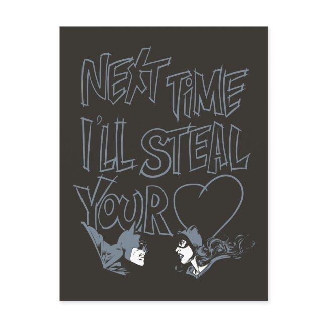 Batman Valentine |catwoman - I'll Steal Your Heart Holiday Postinvitations