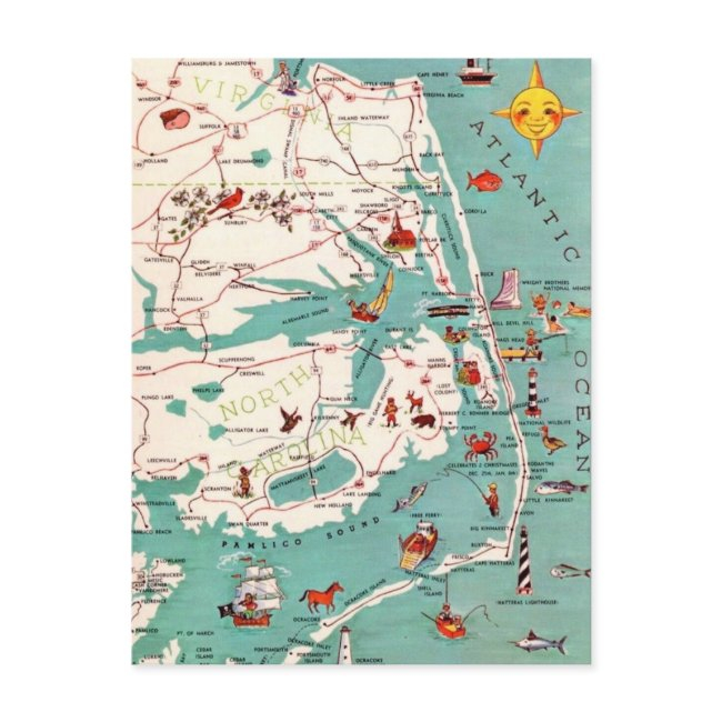 Beaches Of The Outer Banks Postinvitations