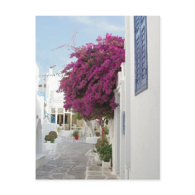 Beautiful Mykonos Postinvitations