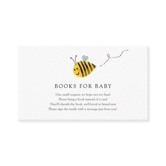 Bee Books For Baby Insert Card