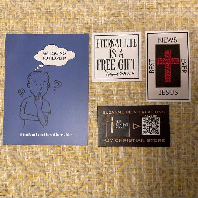 Best News Ever John 3:16 Gospel Tract Business Invitations