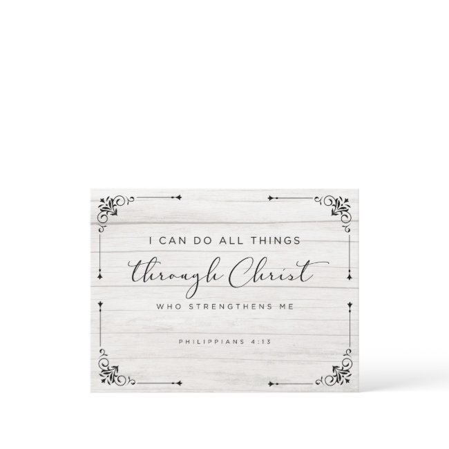 Bible Verse Philippians 4:13 I Can Do All Things Postinvitations