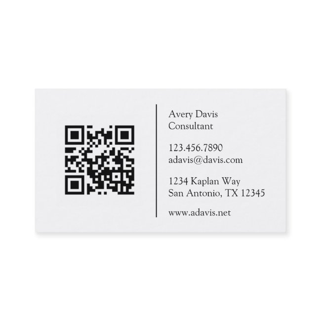 Black And White Anatomy Art Back Muscles Qr Code Business Invitations