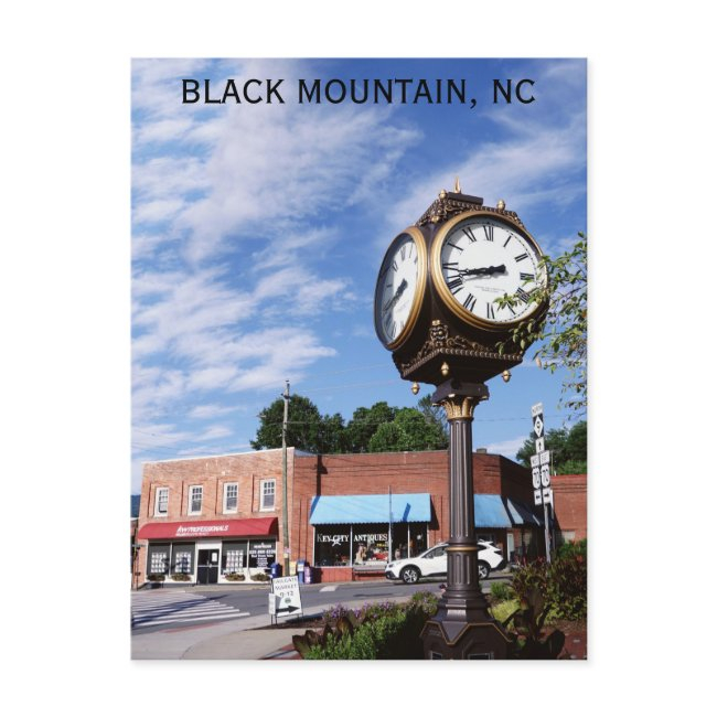 Black Mountain North Carolina Travel Photo Postinvitations