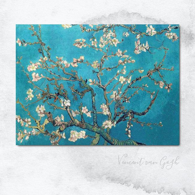Blossoming Almond Tree Vincent Van Gogh Postinvitations
