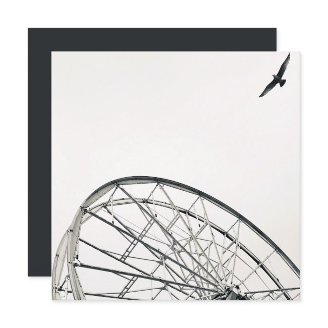 Boardwalk Ferris Wheel Oob Invitation