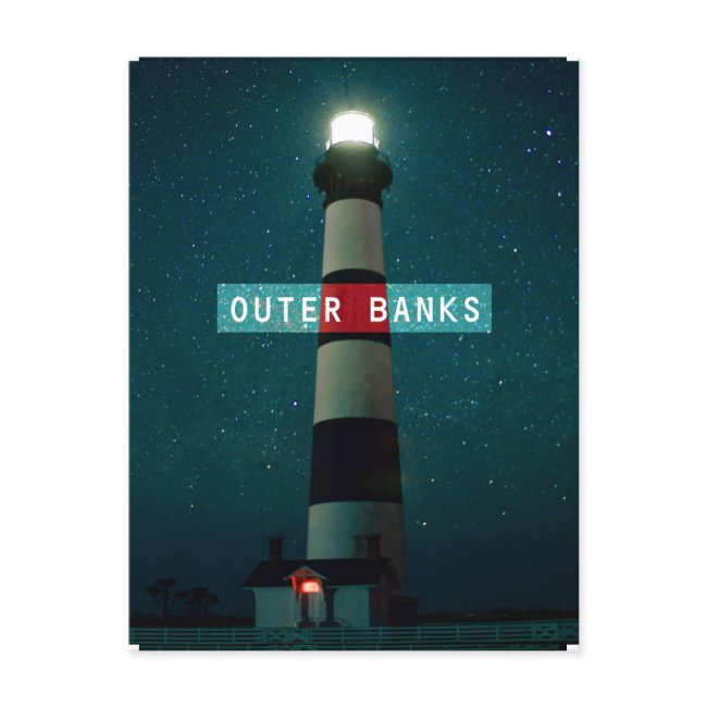 Bodie Island Light. Postinvitations