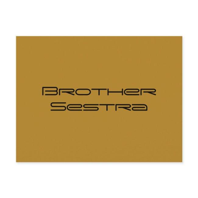 Brother Sestra Orphan Black,transgender Clone, Geo Postinvitations