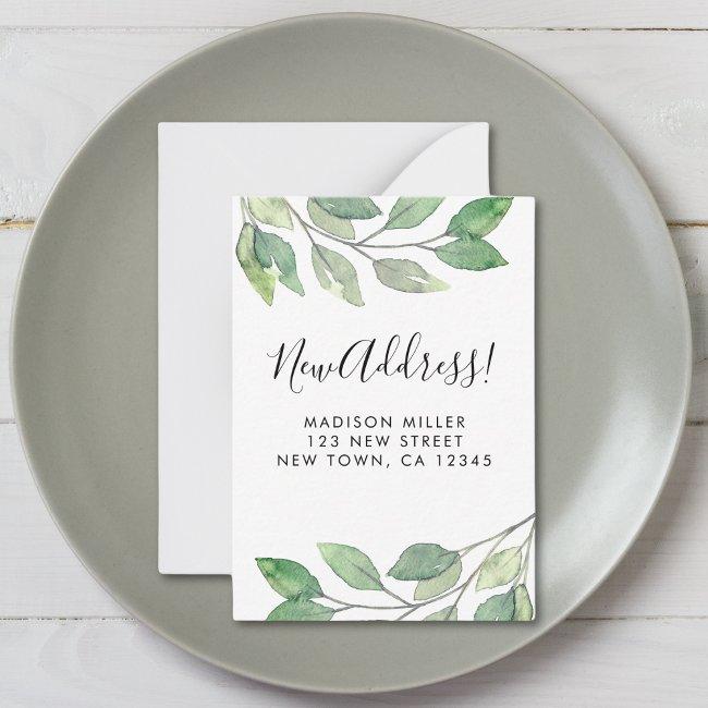 Budget New Address Moving Announcement Mini Invitations
