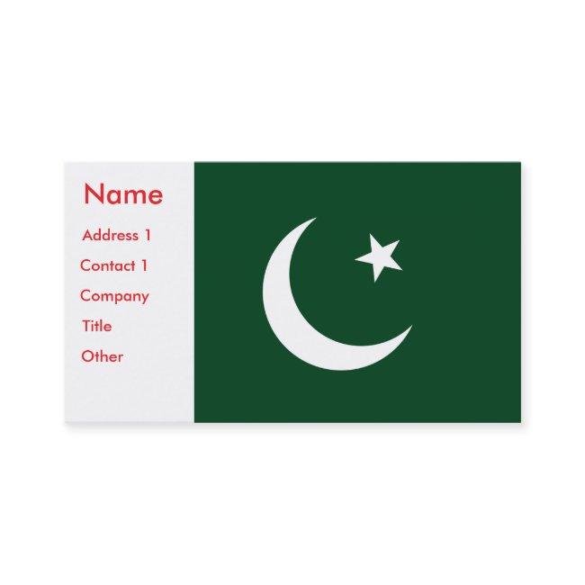 Business Invitations With Flag Of Pakistan