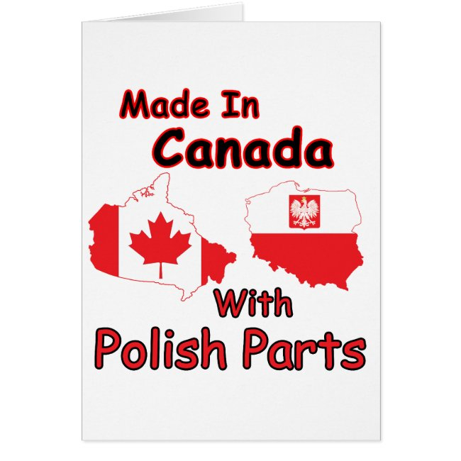 Canada With Polish Parts