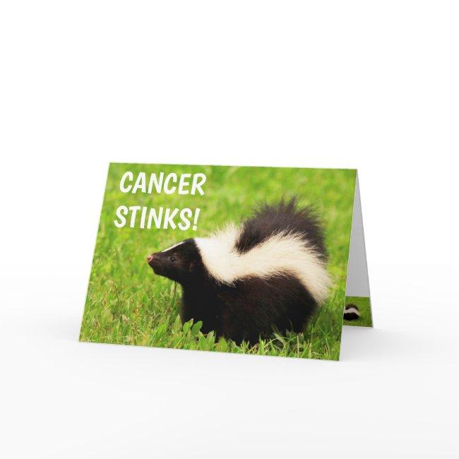 Cancer Stinks Funny Encouragement Invitations