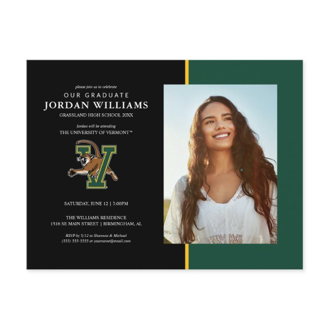 Catamounts | University Of Vermont Announcement Postinvitations