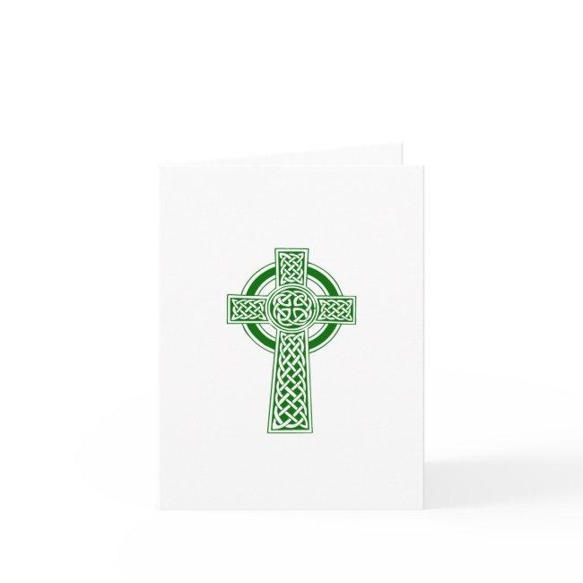 Celtic Cross Note Invitations Customizable