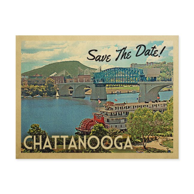 Chattanooga Save The Date Tennessee Announcement Postinvitations