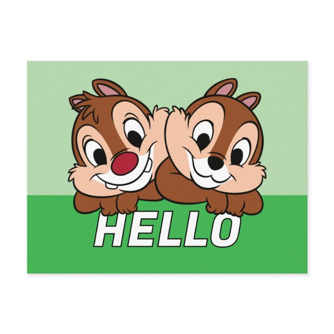 Chip & Dale Smile Postinvitations