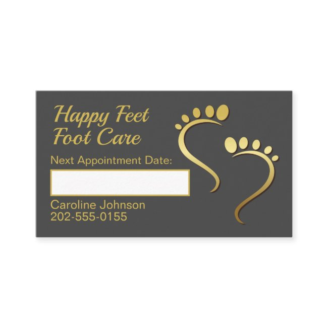 Chiropodist Podiatrist Pedicure Appointment Business Invitations