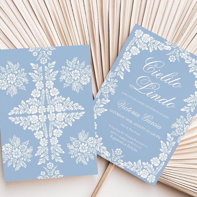 Cielito Lindo Baby, Shower Invitation
