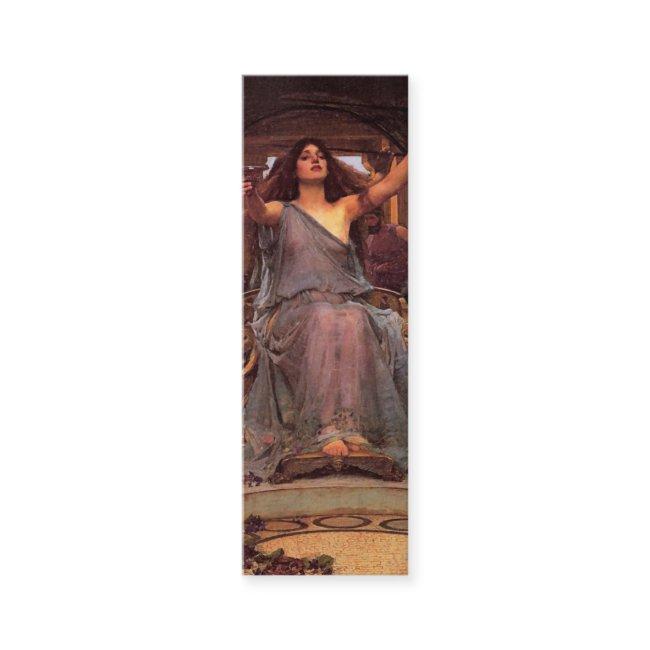 Circe Bookmark By John William Waterhouse Mini Business Invitations