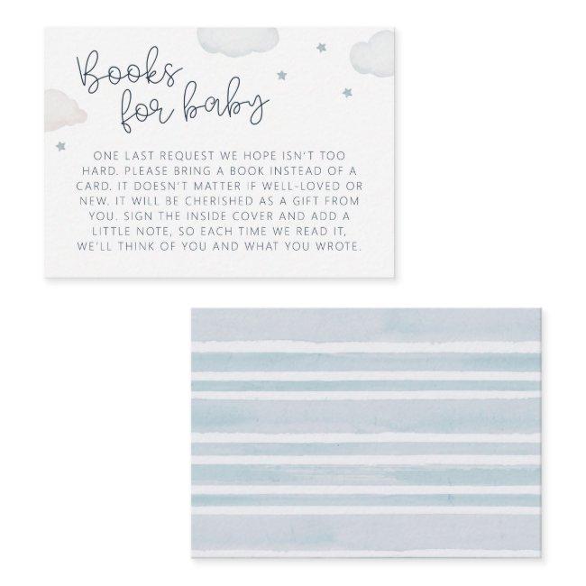 Clouds And Stars Books For Baby Enclosure Invitations