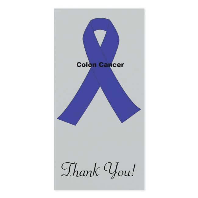 Colon Cancer Thank You Invitations