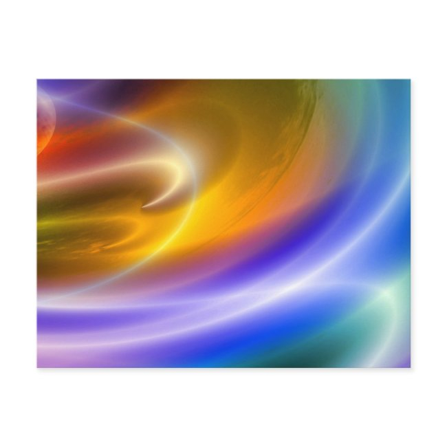 Computer Digital Abstract Invites Invitations