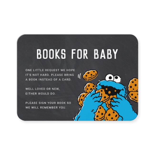 Cookie Monster Chalkboard Book Request Insert