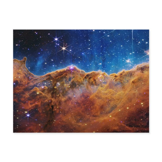 Cosmic Cliffs In The Carina Nebula From Jwt Postinvitations