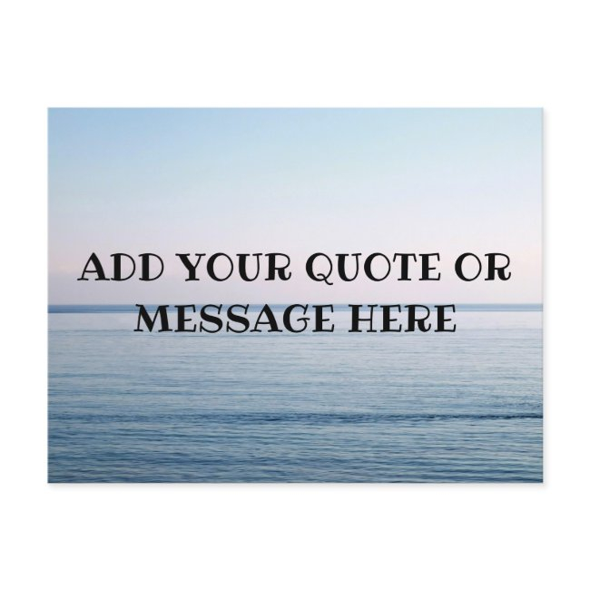 Create Your Own Seascape Postinvitations